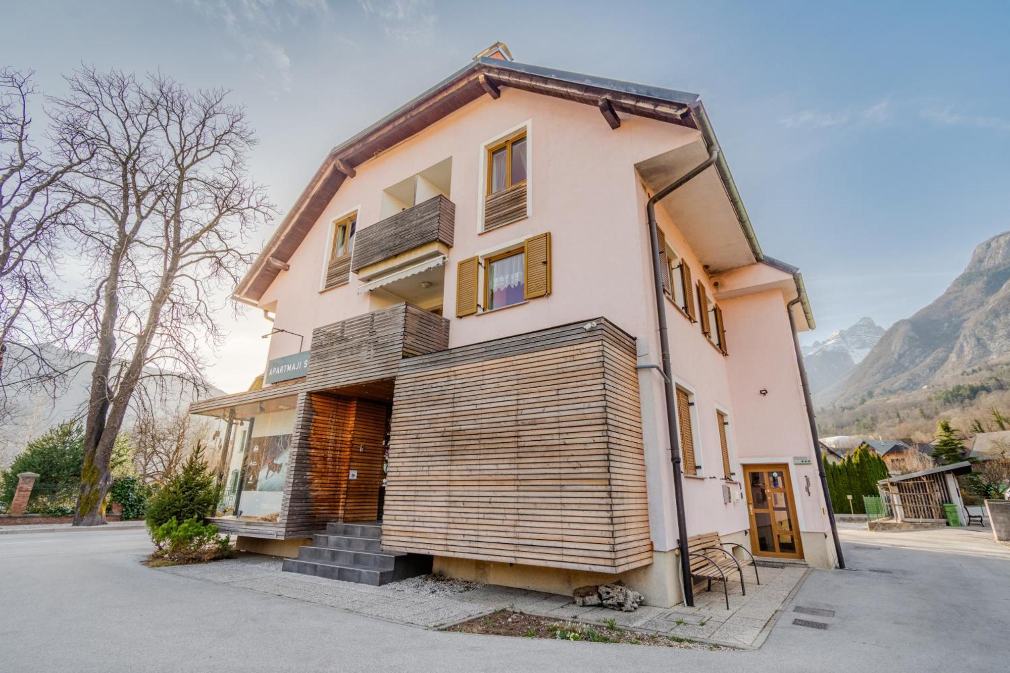 Apartments Skok With Rafting And Free Parking Bovec Ngoại thất bức ảnh