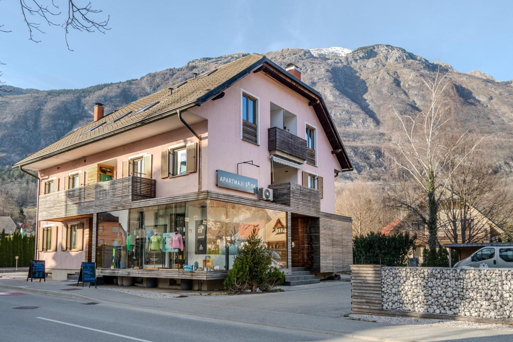 Apartments Skok With Rafting And Free Parking Bovec Ngoại thất bức ảnh